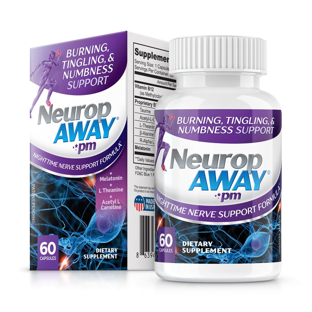 NeuropAWAY douceur du sommeil grâce à Mélatonine et L-Théanine.