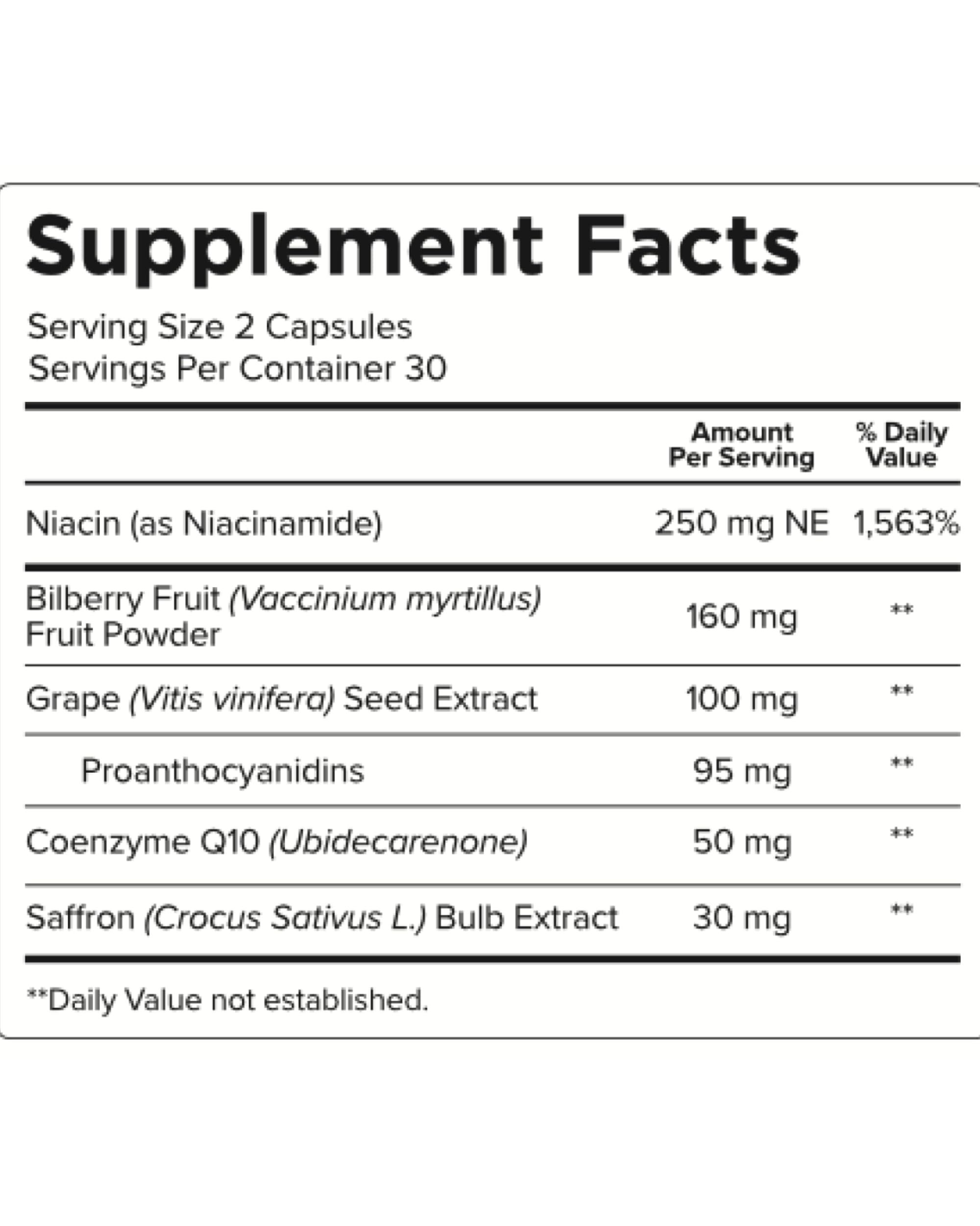 Neuroptene, capsules-dosage: dosage clair et simple pour la routine visuelle.