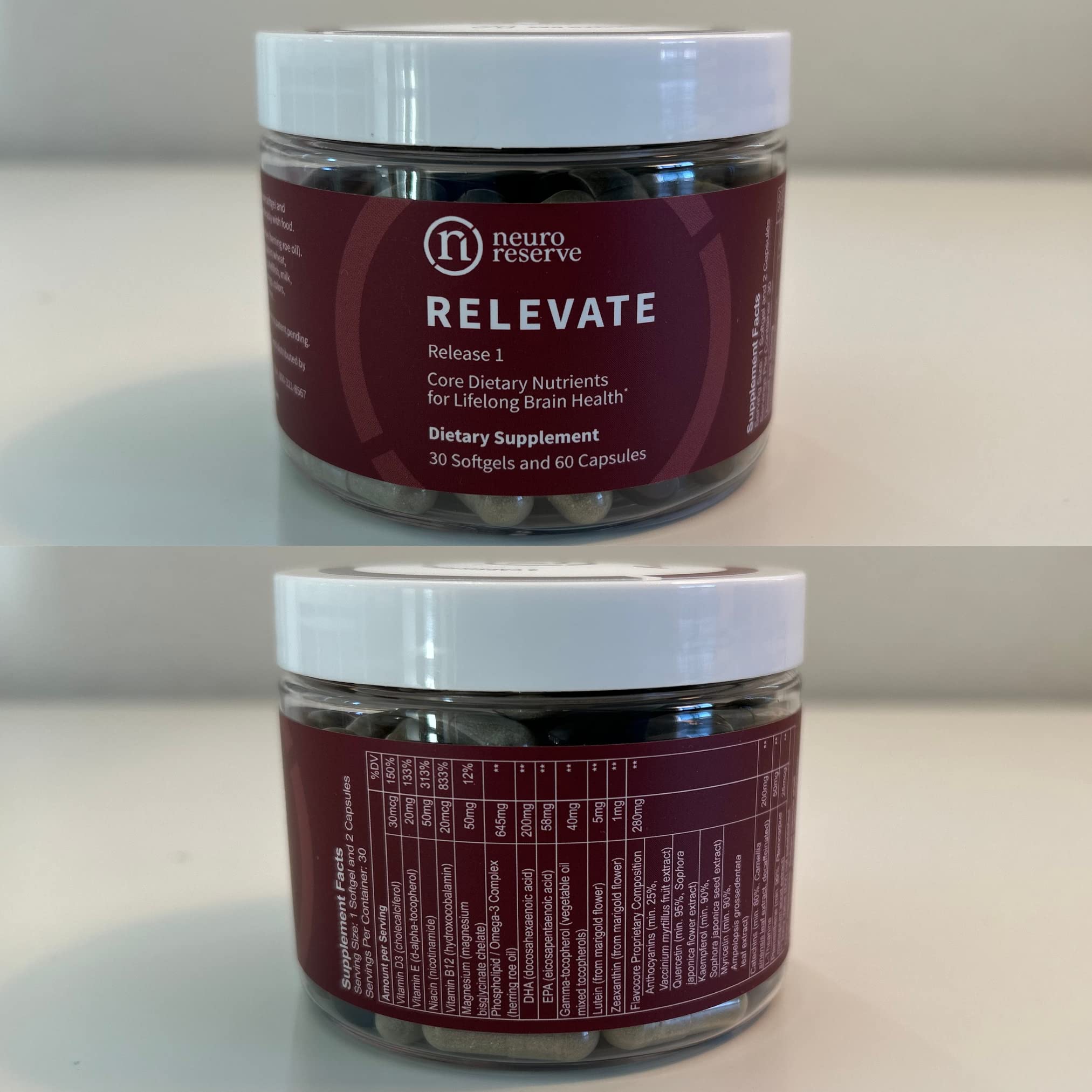 NeuroReserve Relevate – approche diététique méditerranéenne pour une nutrition cérébrale durable