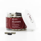 NeuroReserve Relevate – emballage et bouteille visibles pour un rangement pratique