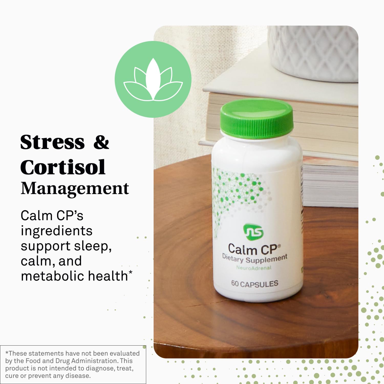 Gélules NeuroScience Neuro Adrenal Support, faciles à intégrer dans la routine quotidienne.