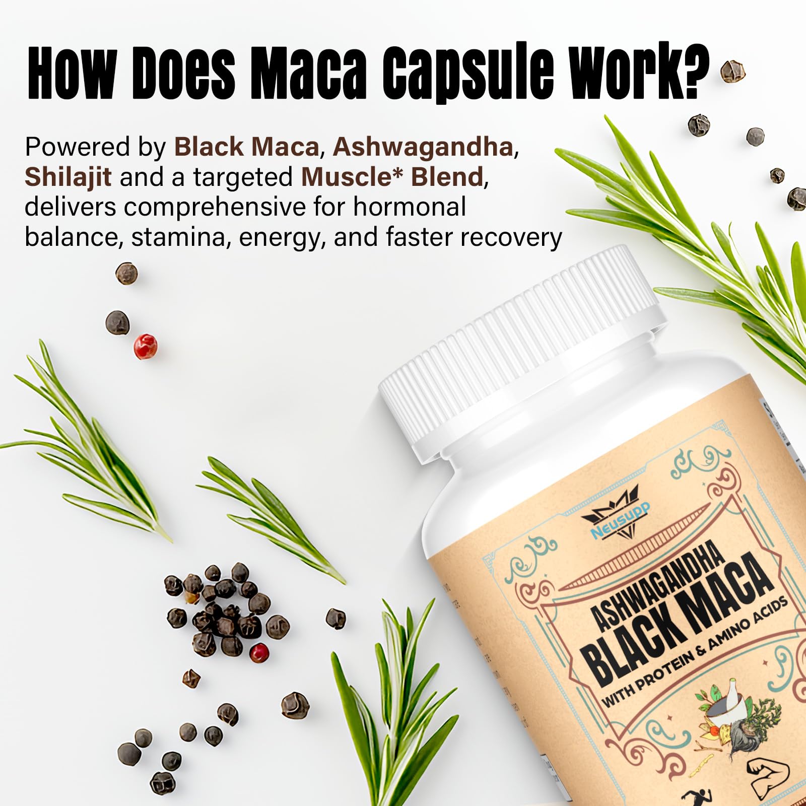 Neusupp absorption améliorée par extrait de poivre noir.