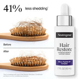 Neutrogena Hair Restore avec peptides hydrolysés favorise l'absorption