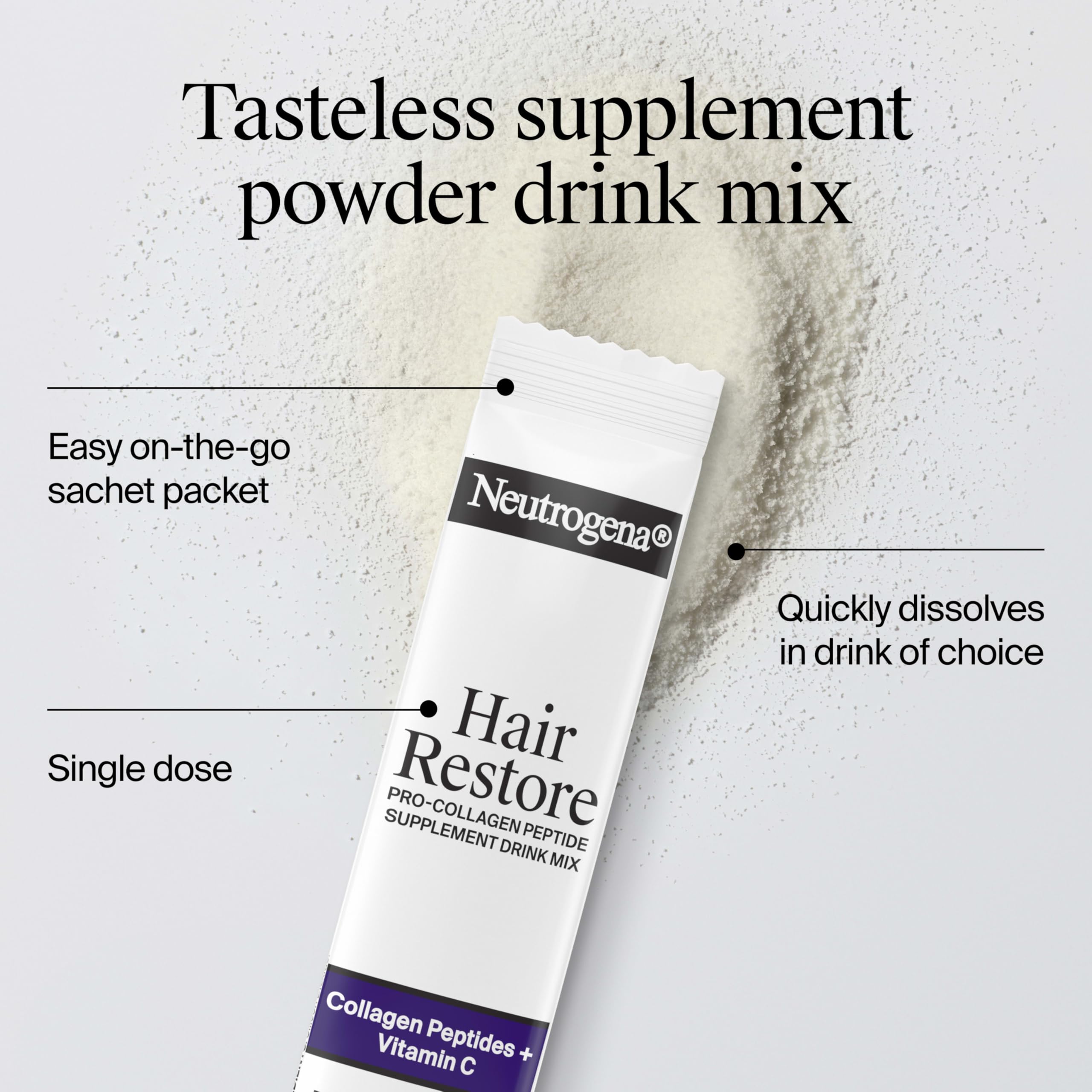 Neutrogena Hair Restore sans gluten et sans OGM