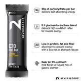 Neversecond C30 Fuel Bar texture-souple: avaler rapidement pendant l entrainement