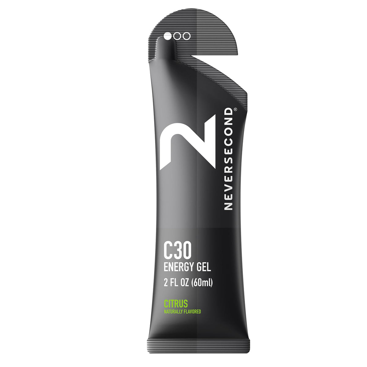 Neversecond C30 Gel Citrus versement du gel pour énergie rapide en course