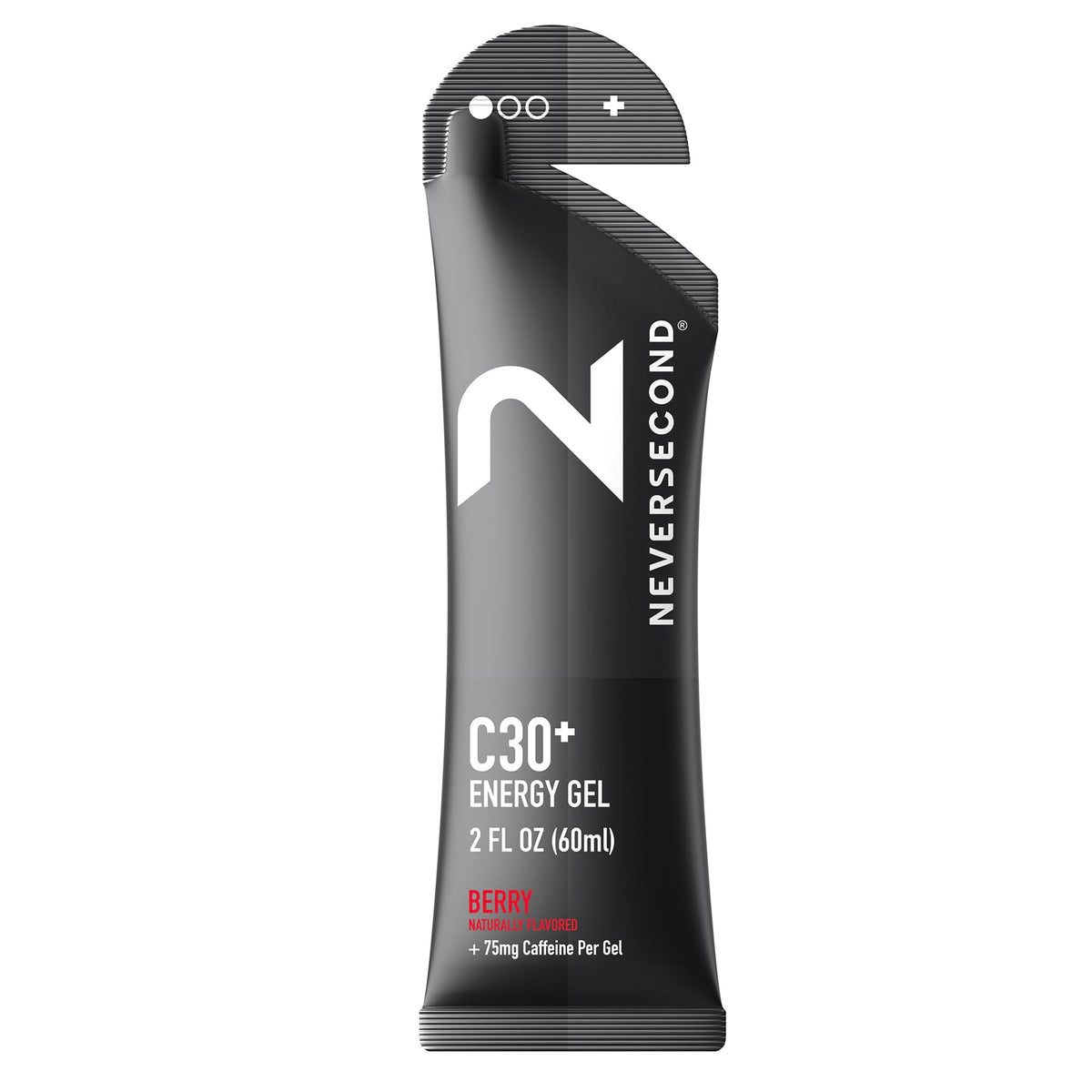 Neversecond C30+ Gel Framboise emballage pratique pour sessions rapides