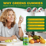 NEVISS gomme vegan goût pêche, sans sucre ajouté.