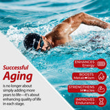 NEVISS Gommes Urolithine A, performance musculaire et endurance potentielles.
