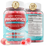 NEVISS gommes probiotiques-prebiotiques emballage clair et attractif pour la digestion
