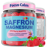 NEVISS gommes safran magnésium oméga-3 – bouteille pratique pour l'enfant
