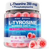 NEVISS gommes tyrosine 1200 mg – concentration soutenue et énergie mesurée
