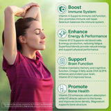 NEVISS GummieJel centre — absorption optimale des minéraux et vitamines.