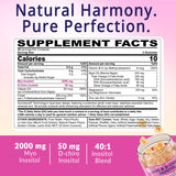 Gummies Neviss D-Chiro-Inositol – aide potentielle au maintien des cycles féminins.