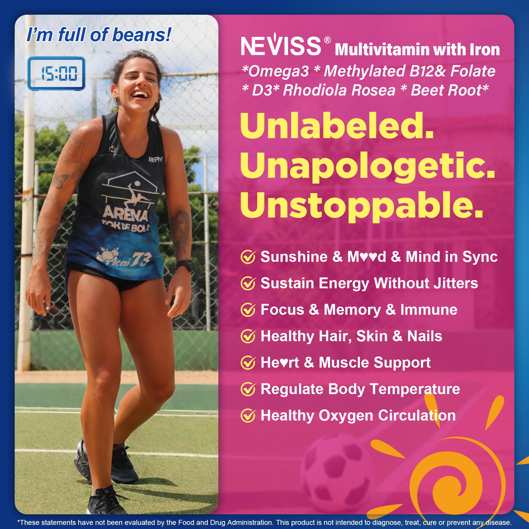 NEVISS Nuit : collagène et soutien peau et os nocturnes.