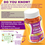 Ingrédients psyllium husk dans les NEVISS gummies.