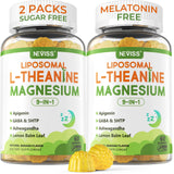 Gomme NEVISS liposomale L-téanine, absorption améliorée et détente rapide.