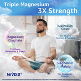 NEVISS Magnésium Complex Gummies display 2 packs pratique et facile à transporter.