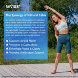 NEVISS Magnésium Complex Gummies avec Kava et L-Theanine pour la détente.