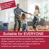 NEVISS gommes sans-gluten: convient aux régimes sans gluten.