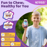 NEVISS Vitamines Adolescents pot – flacon refermable pour dosage journalier