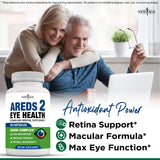 NEW AGE AREDS 2: utilisation quotidienne à domicile, facilite une habitude saine pour les yeux.