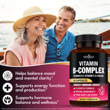 Gélules NEW AGE B Complex soutenant la santé cardiovasculaire potentiellement.