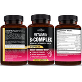 Rituel quotidien avec NEW AGE B Complex pour énergie et routine bien être.