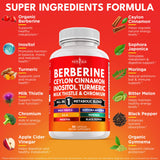 NEW AGE Berberine Cannelle gélules — format pratique pour l'utilisation quotidienne.