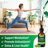 NEW AGE Chlorophylle Liquide: déodorant interne pour réduction d’odeurs quotidiennes.