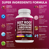 Mélange NO2 NEW AGE avec L-Arginine et L-Citrulline, pour une possible vitalité.