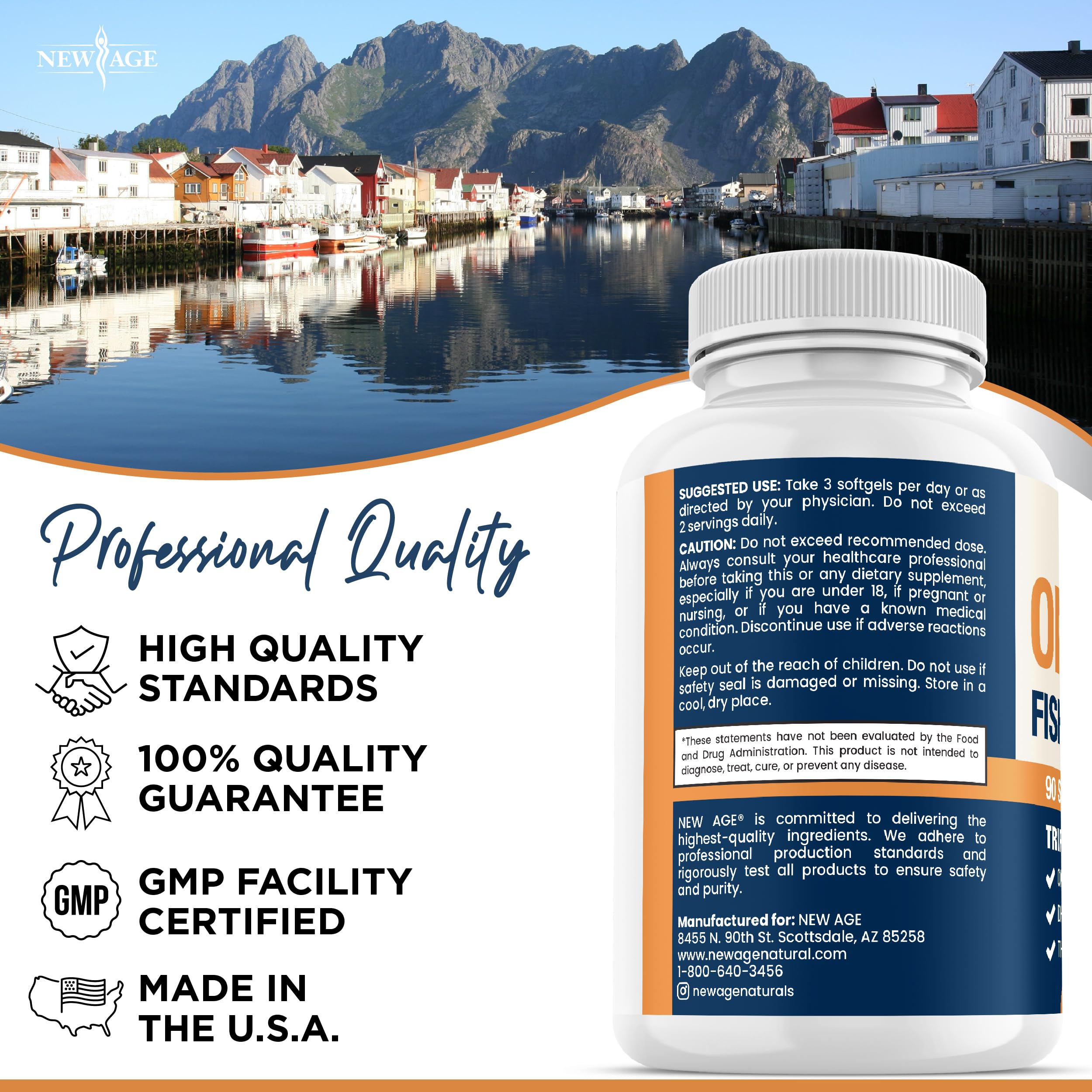 Label de contrôle qualité par des tiers pour PURETÉ et puissance.