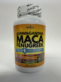 Gros plan sur les gélules NEW AGE Ashwagandha Maca pour une routine simple.
