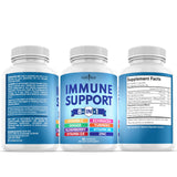 NEW AGE Immunité 8 en 1 – logo sans OGM sur l’emballage.