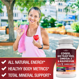 NEW AGE Magnésium 500 mg et Zinc, vitamine K2-D3, gelules pratiques.