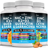 NEW AGE NAC – Bouteille de capsules, pratique à intégrer à votre routine bien-être.