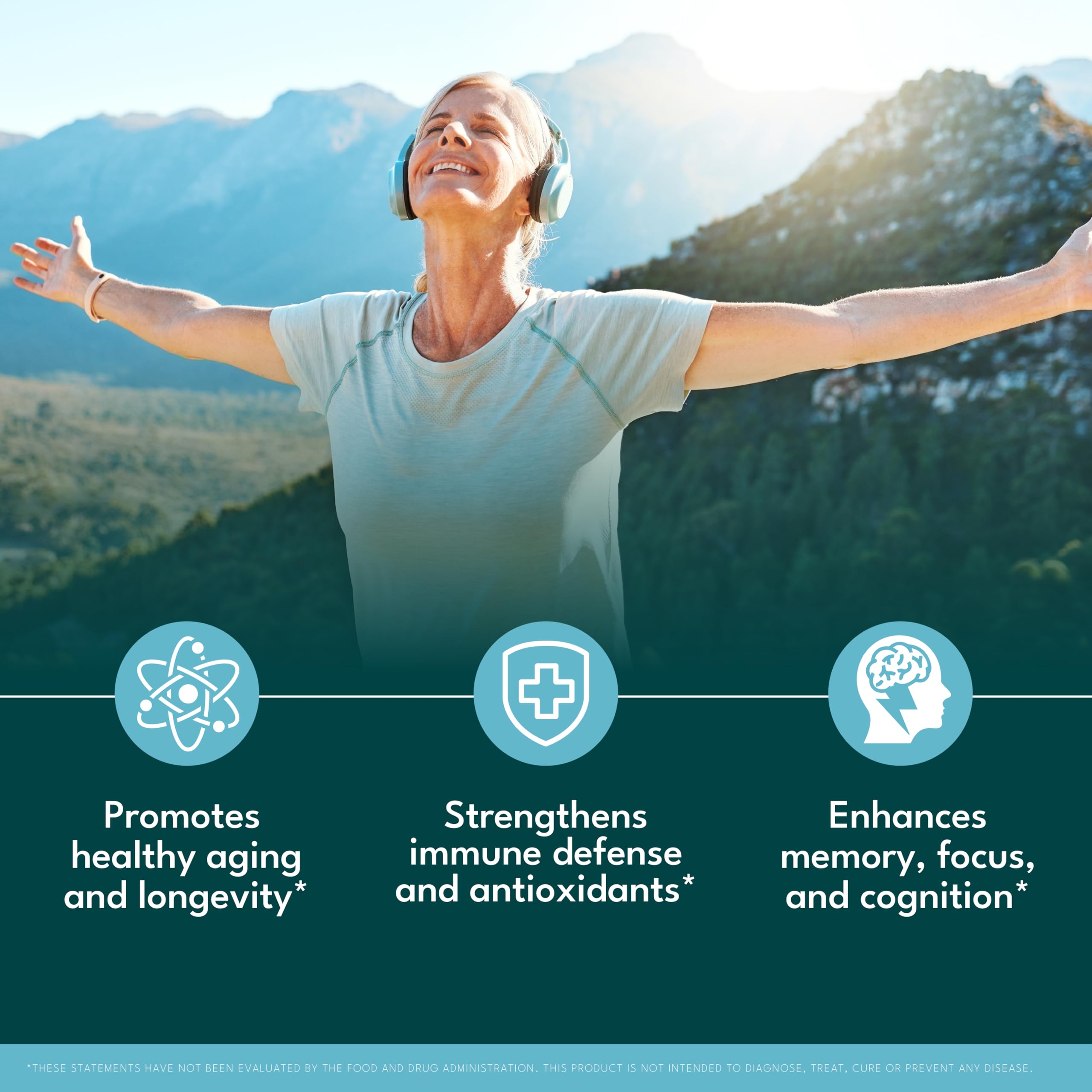 NEW AGE NAD+ et l astaxanthine – encadré des actifs pour absorption optimisée.