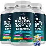 NEW AGE NAD⁺ Bouteille: énergie quotidienne et soutien mitochondrial