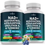 NEW AGE NAD+ – bouteille montrant le complément pour énergie potentielle