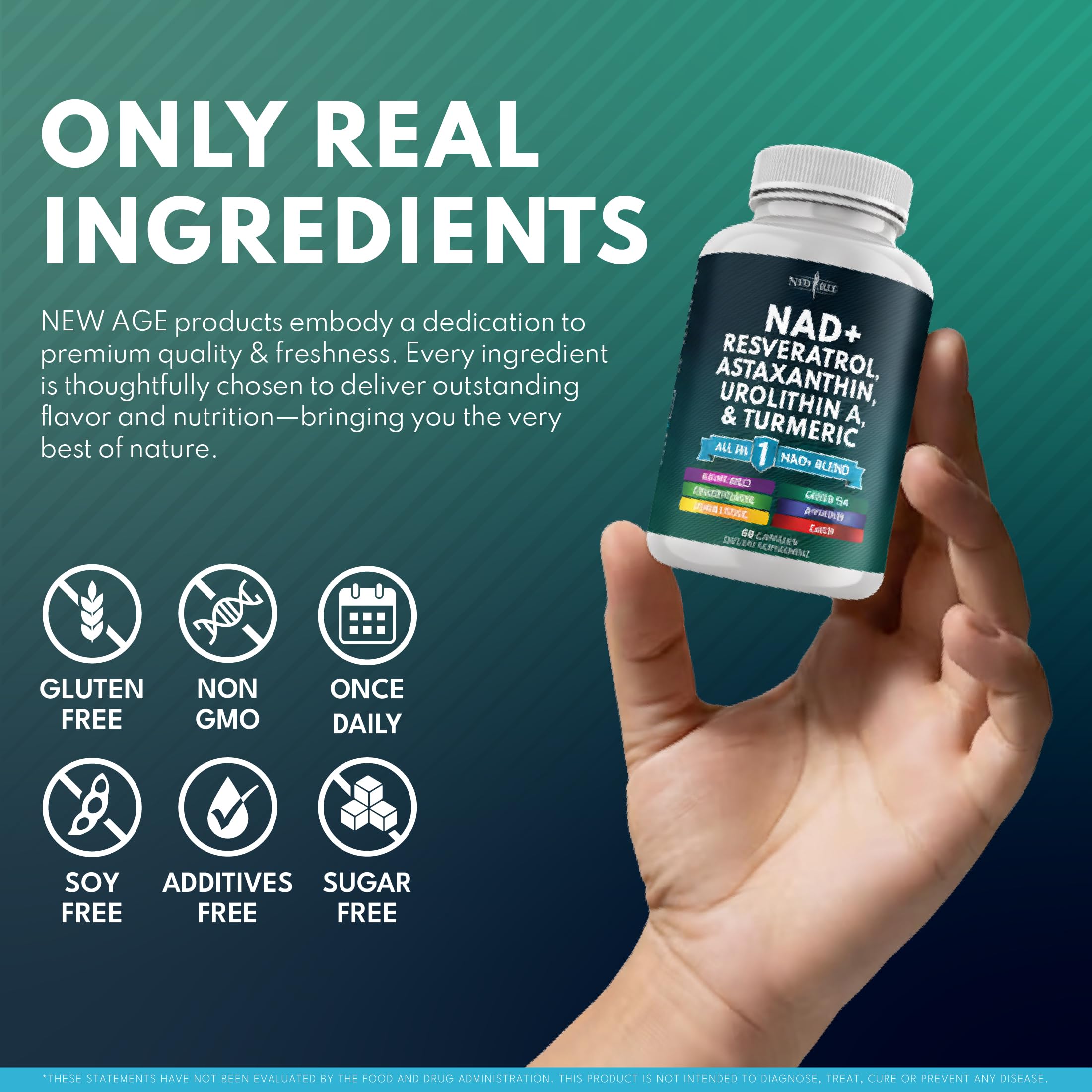 NEW AGE NAD+ − tableau-ingredients détaillé pour mieux comprendre.
