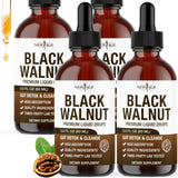 NEW AGE noix noire gouttes flacon pratique pour dosage quotidien.