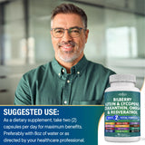 NEW AGE emballage antioxydants pour les yeux, formulation complète.