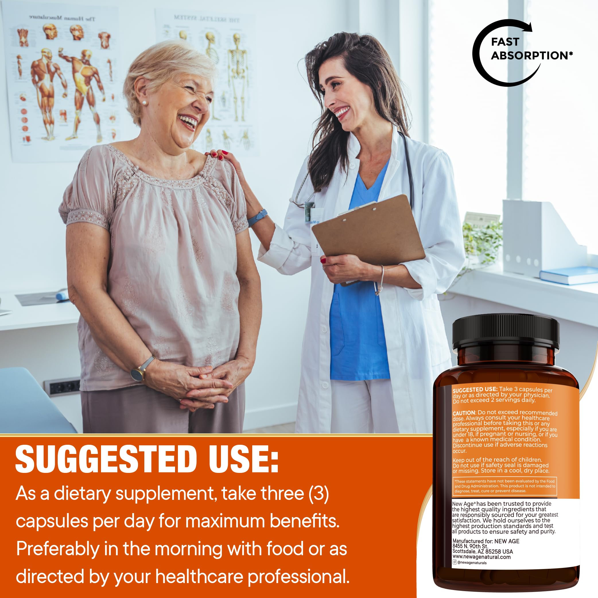 Utilisation quotidienne des capsules NEW AGE Curcuminoïdes dans la routine