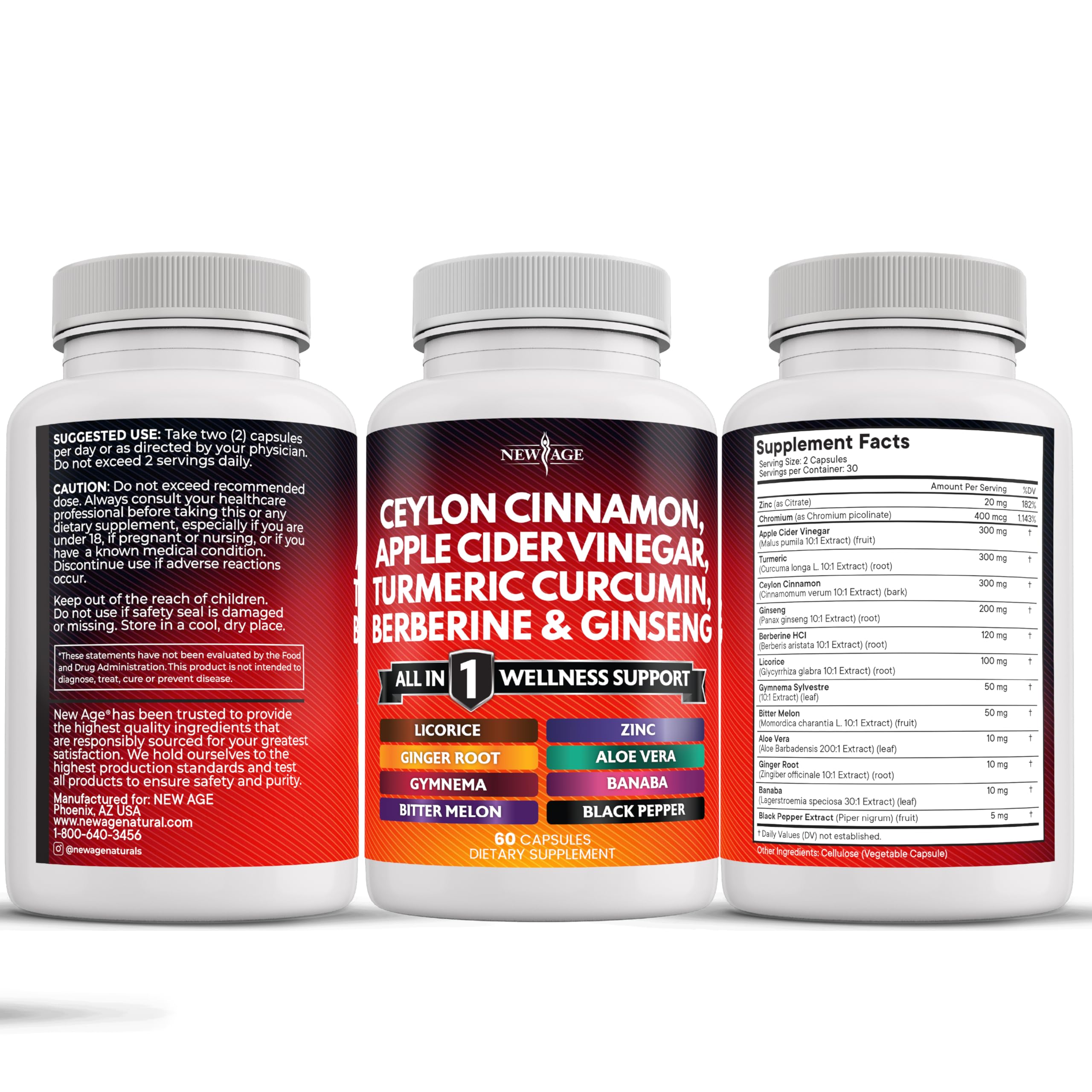 NEW AGE Utilisation quotidienne simple, dosages pratiques