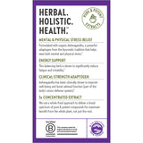 New Chapter Ashwagandha Force produit vegan certifié sans OGM.