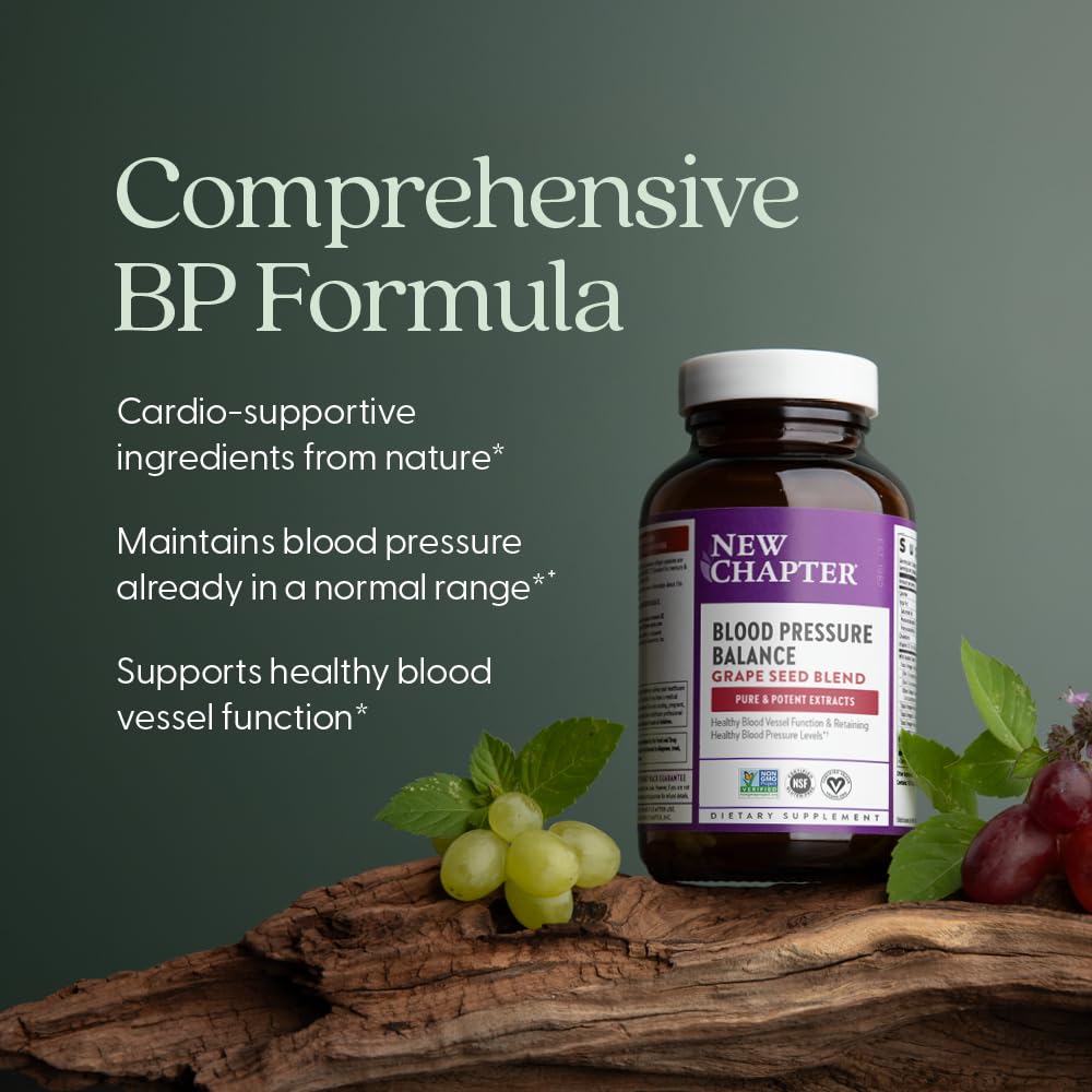 New Chapter Blood Pressure Take Care — bouchon: dosage facile et sécurité