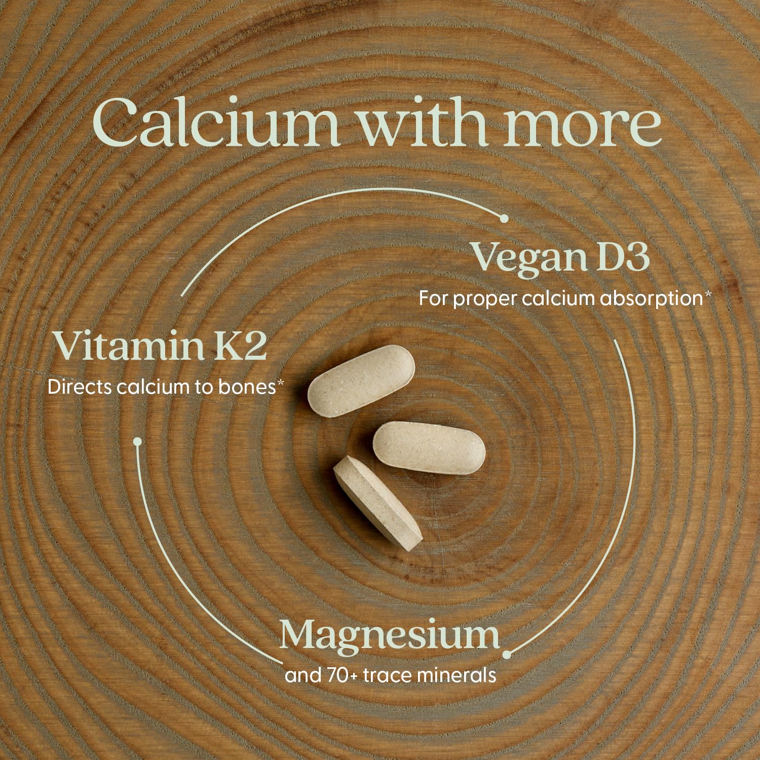New Chapter Calcium: direction du calcium vers les os plutôt que les artères.