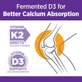 New Chapter Calcium – emballage durable reflétant l'approche éco-responsable.