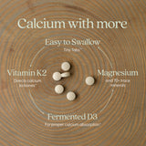 New Chapter Calcium – Ingrédients D3 et K2 pour l absorption et la repartition du calcium.