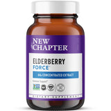 New Chapter Elderberry Force – bouteille visible, soutien potentiel des défenses naturelles.